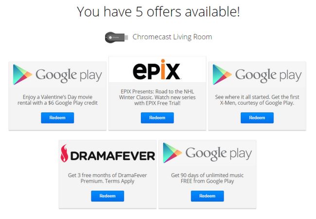 Fotografía - [Alerta Trato] Cómo $ 6 En Google Play crédito por cada Chromecast En Su Casa